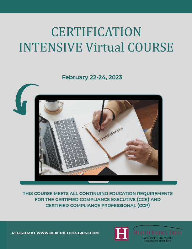 Certification Intensive Course Feb 2023
