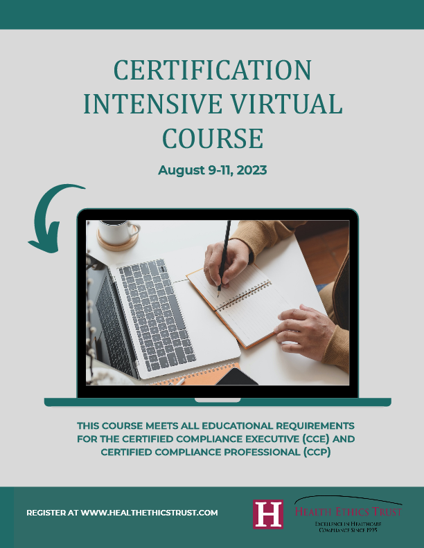 Certification Intensive Course Aug 2023
