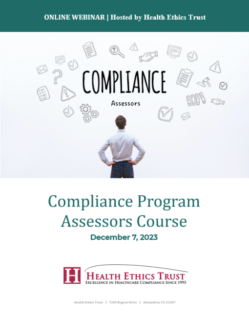 HET-Compliance Program Assessors Course Dec 2023 Brochure