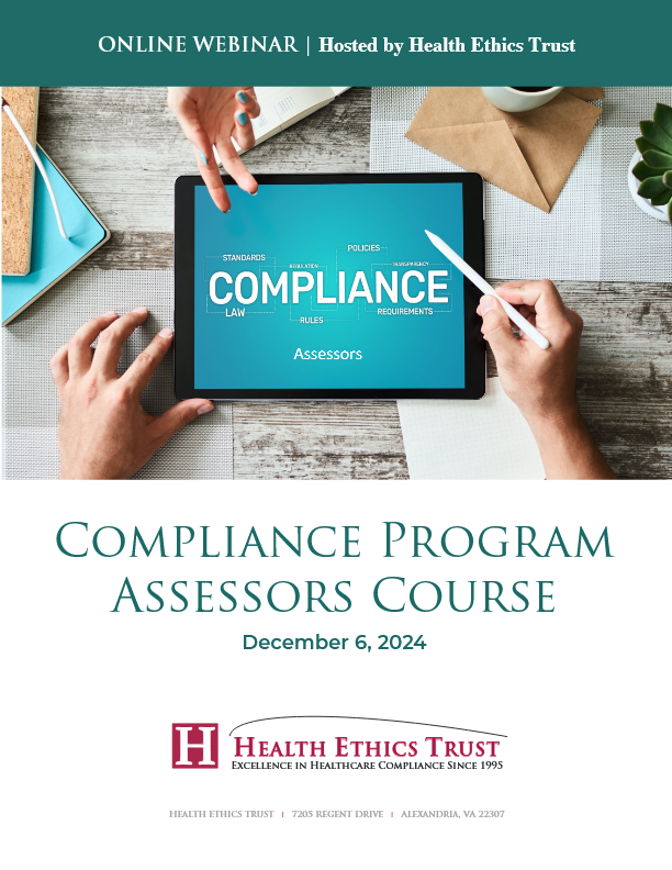 Compliance Program Assessors Course Dec 2024