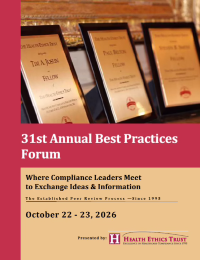 HET Best Practices Forum October 2026