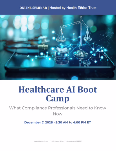 HET-AI Healthcare Boot Camp Brochure